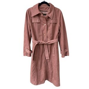 Vintage Forecaster of Boston  Trench Coat Jacket Zip out Liner Size Large